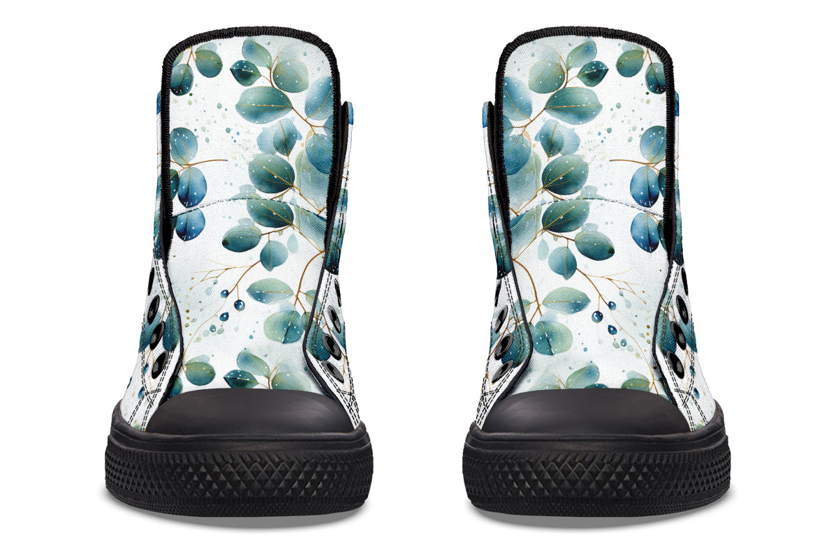 Eucalyptus Leaves High Tops (Wide)