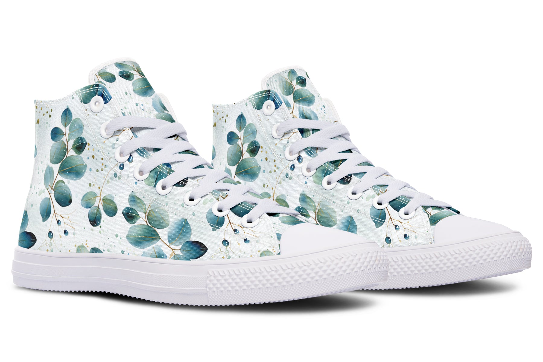 Eucalyptus Leaves High Tops (Wide)