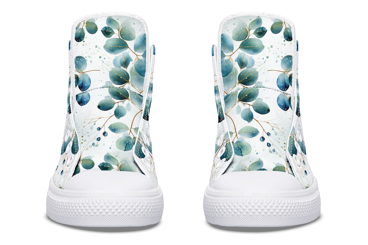 Eucalyptus Leaves High Tops (Wide)