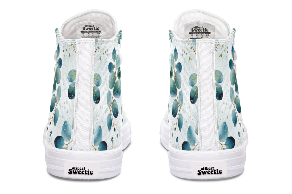 Eucalyptus Leaves High Tops (Wide)