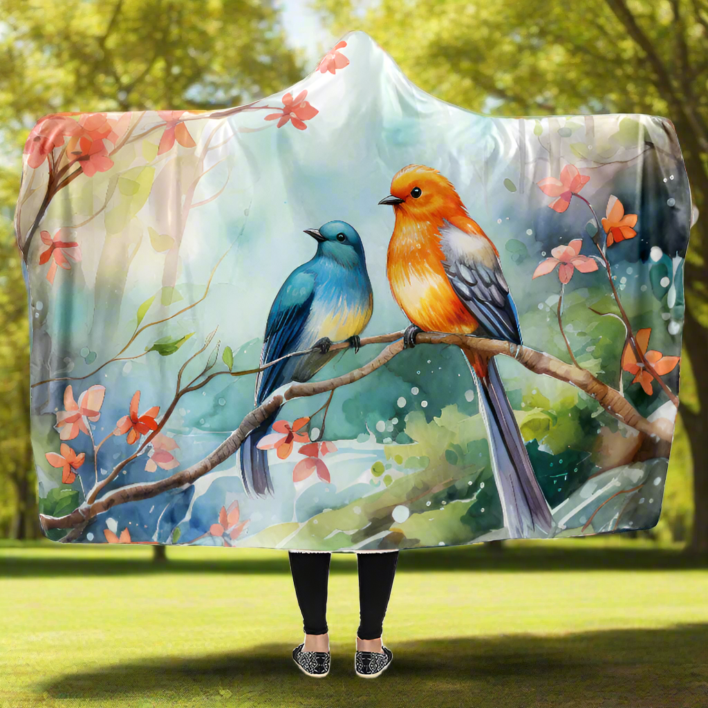 Birdie Besties Hooded Blanket - Offbeat Sweetie