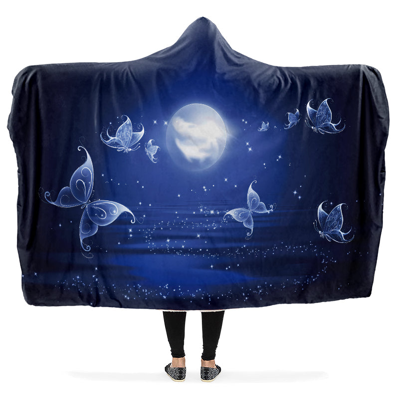 Butterfly Magic Hooded Blanket - Offbeat Sweetie