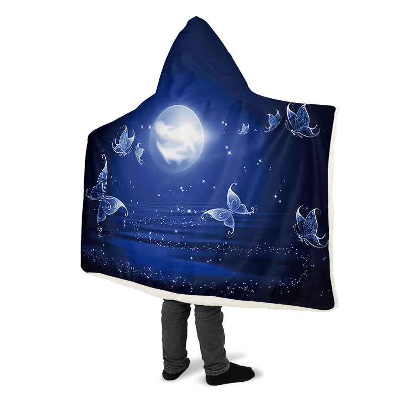 Butterfly Magic Hooded Blanket - Offbeat Sweetie