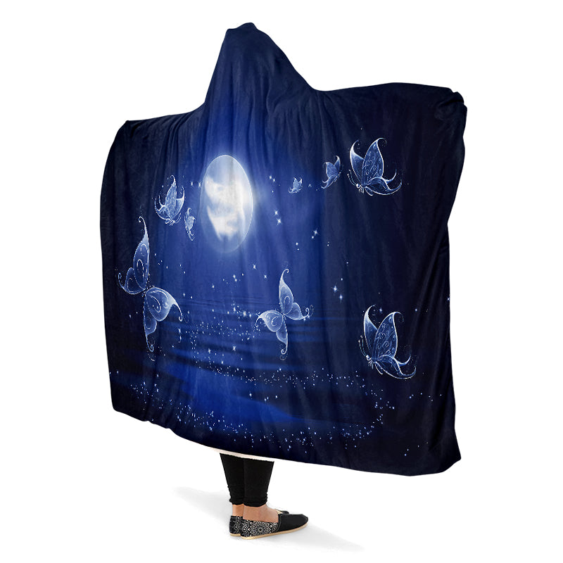 Butterfly Magic Hooded Blanket - Offbeat Sweetie