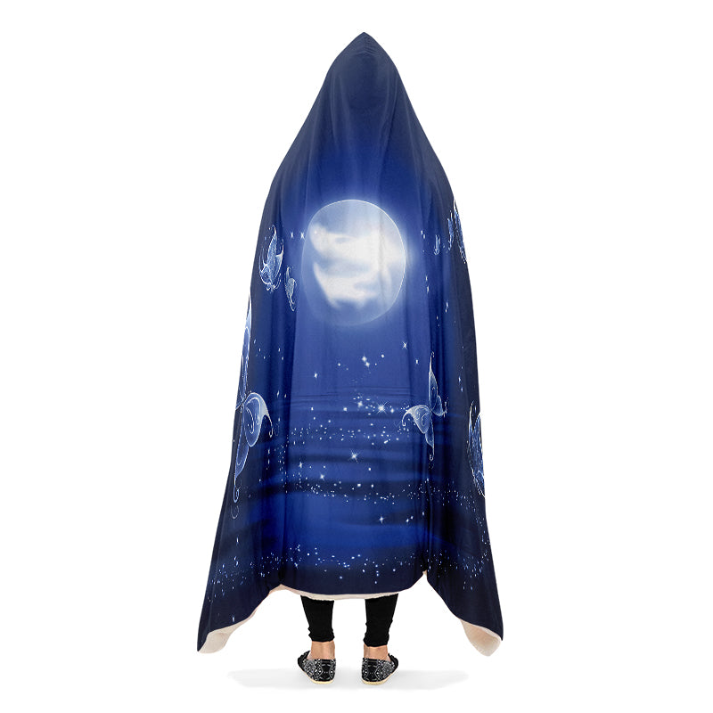 Butterfly Magic Hooded Blanket - Offbeat Sweetie