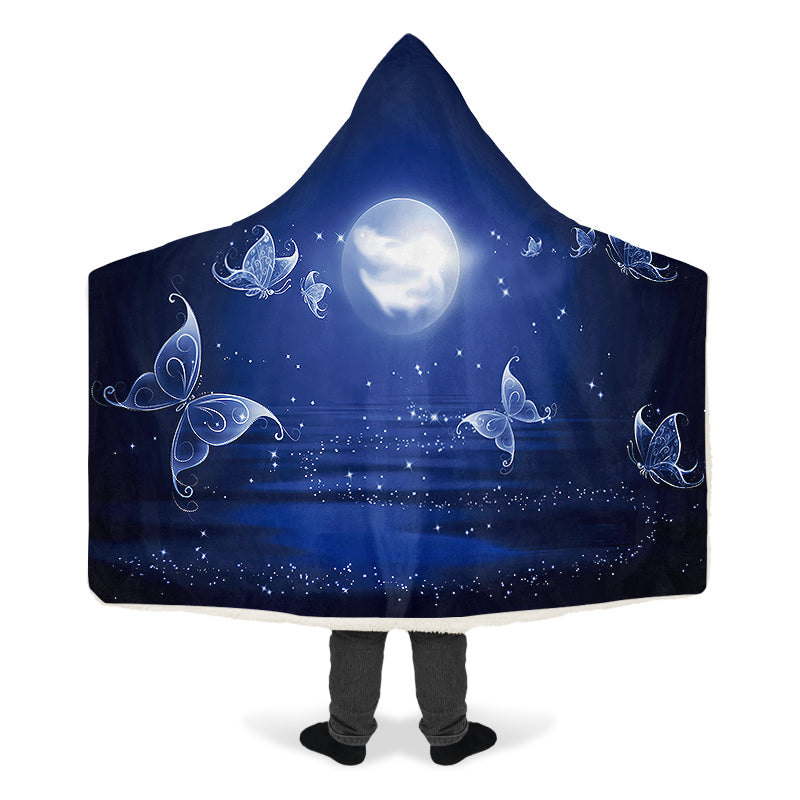 Butterfly Magic Hooded Blanket - Offbeat Sweetie