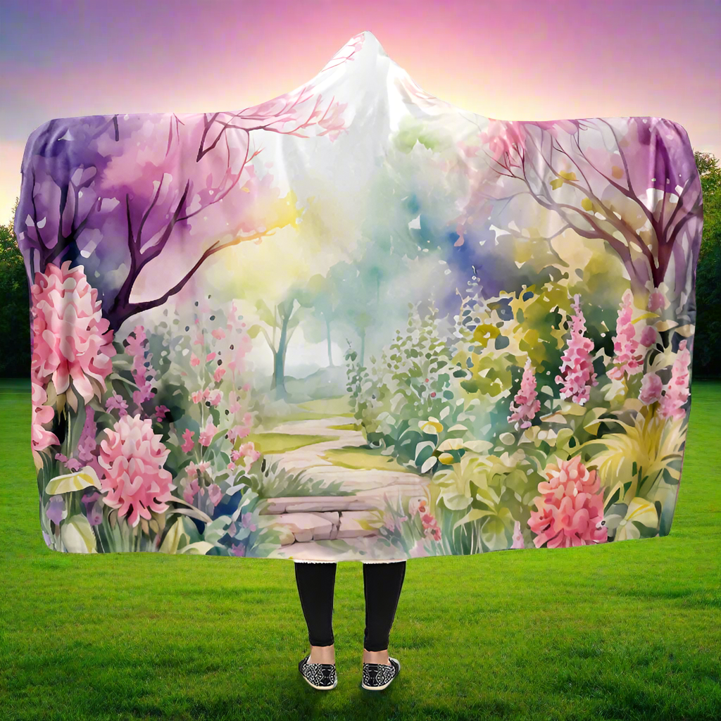 Eden Hooded Blanket - Offbeat Sweetie