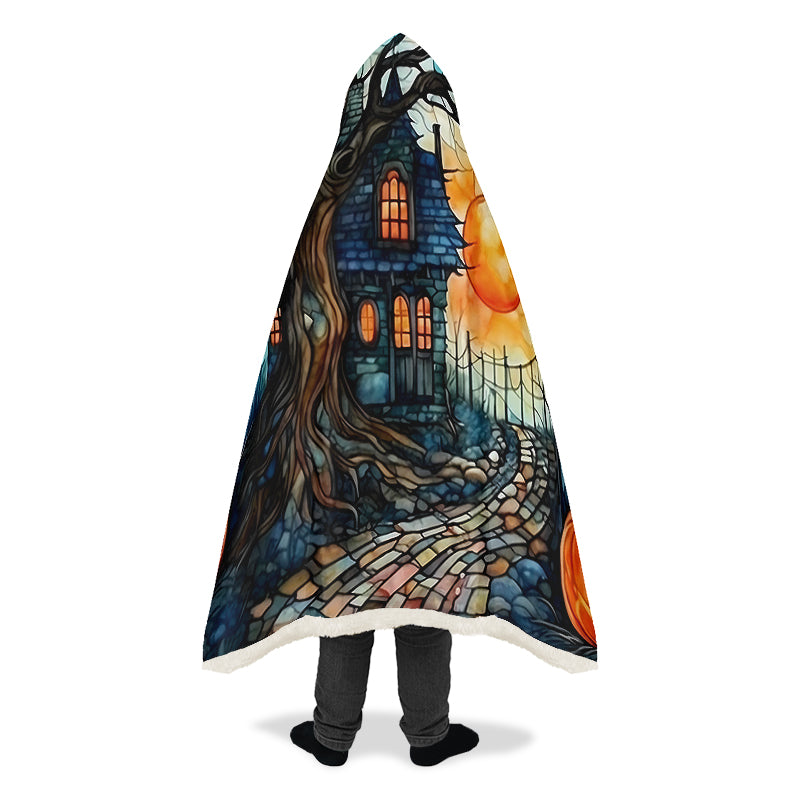 Halloween Hooded Blanket - Offbeat Sweetie