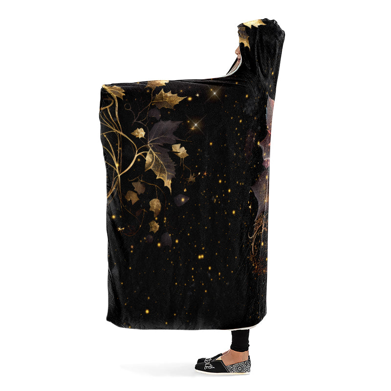 Magical Rose Hooded Blanket - Offbeat Sweetie