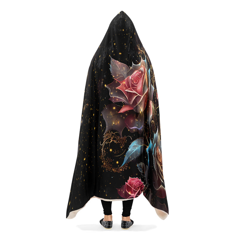Magical Rose Hooded Blanket - Offbeat Sweetie