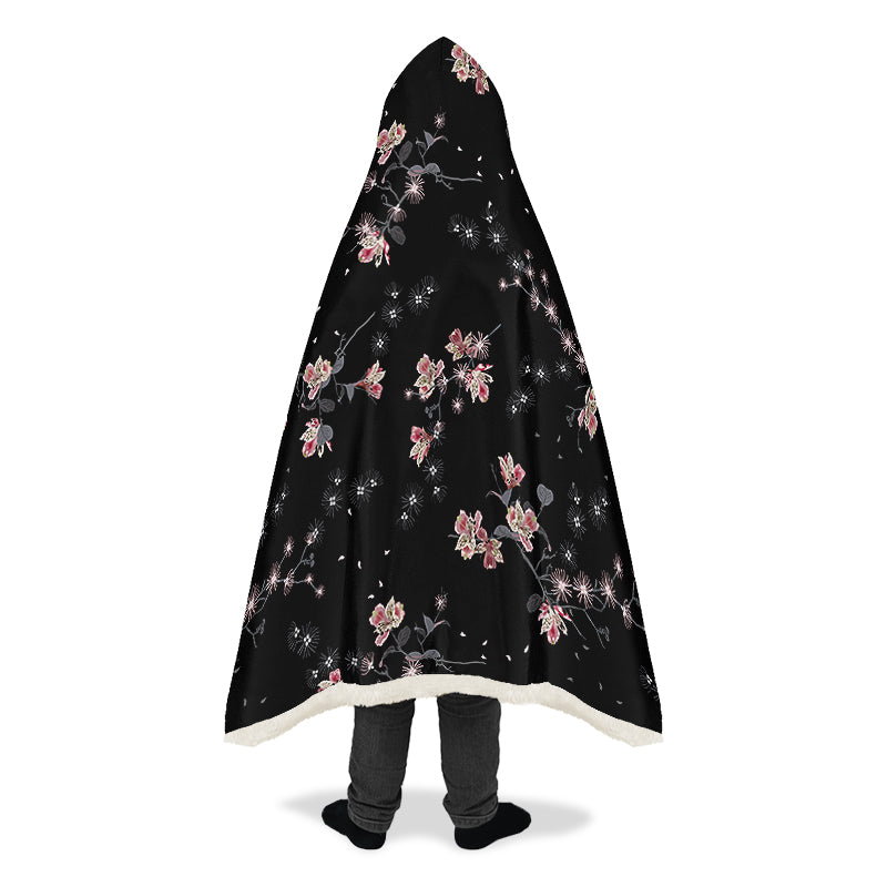 Night Garden Hooded Blanket