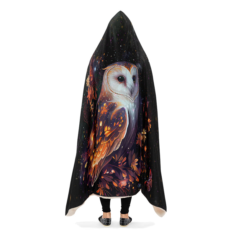 Owl Hooded Blanket - Offbeat Sweetie