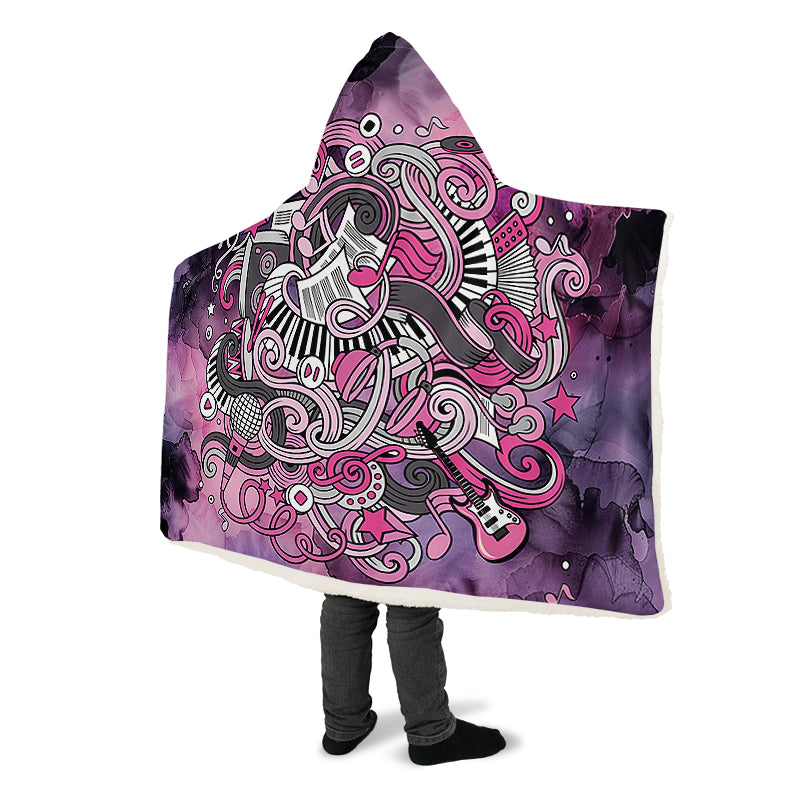 Rock Chic Hooded Blanket