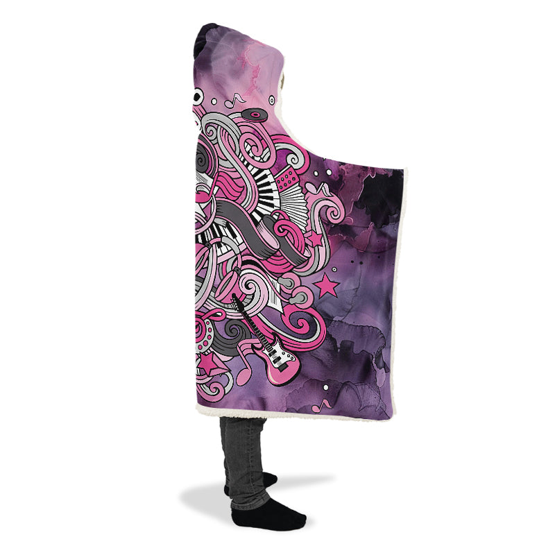 Rock Chic Hooded Blanket