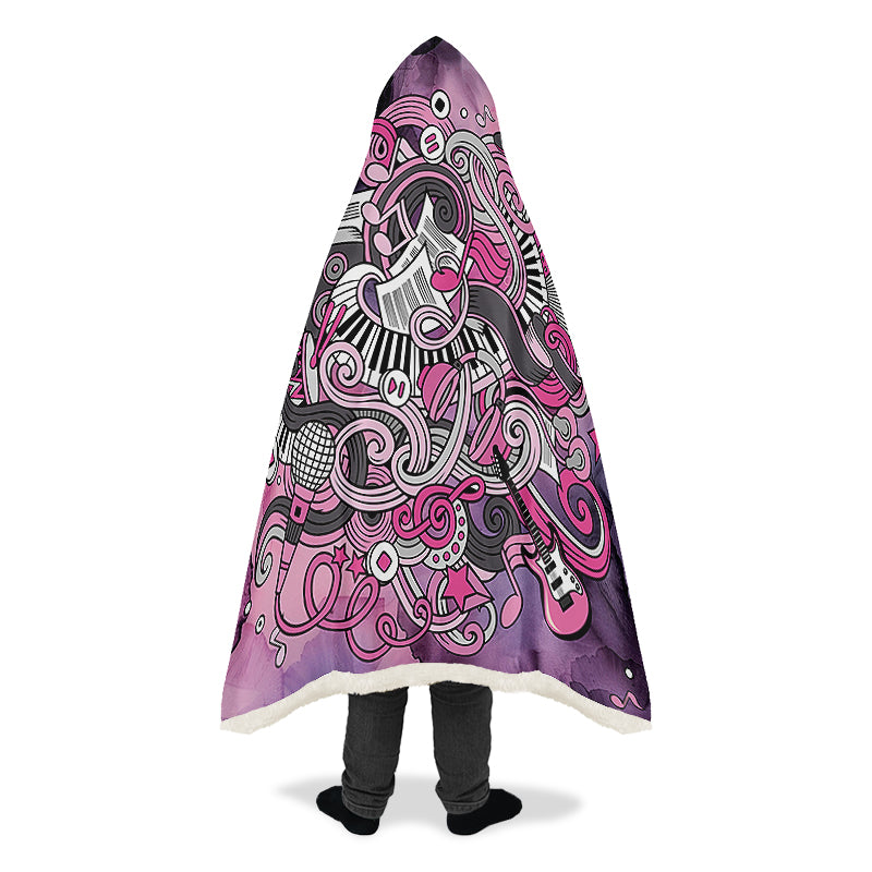 Rock Chic Hooded Blanket