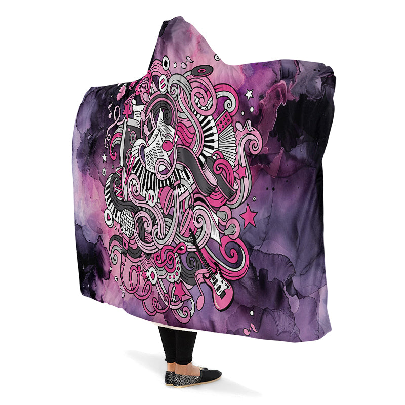 Rock Chic Hooded Blanket