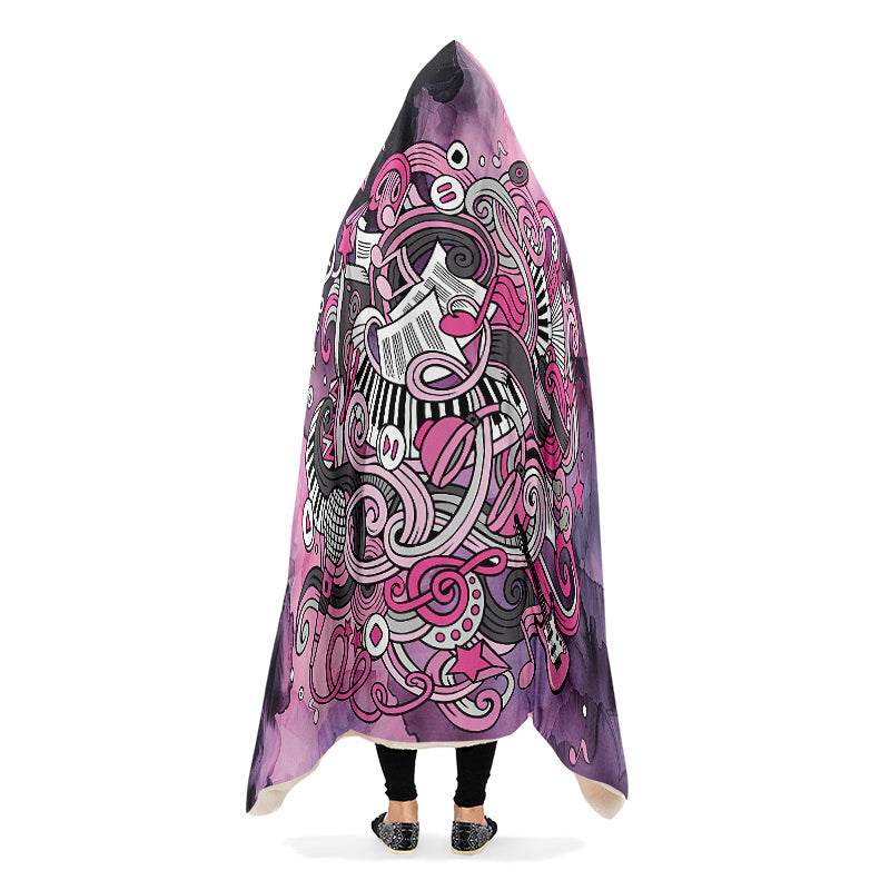 Rock Chic Hooded Blanket