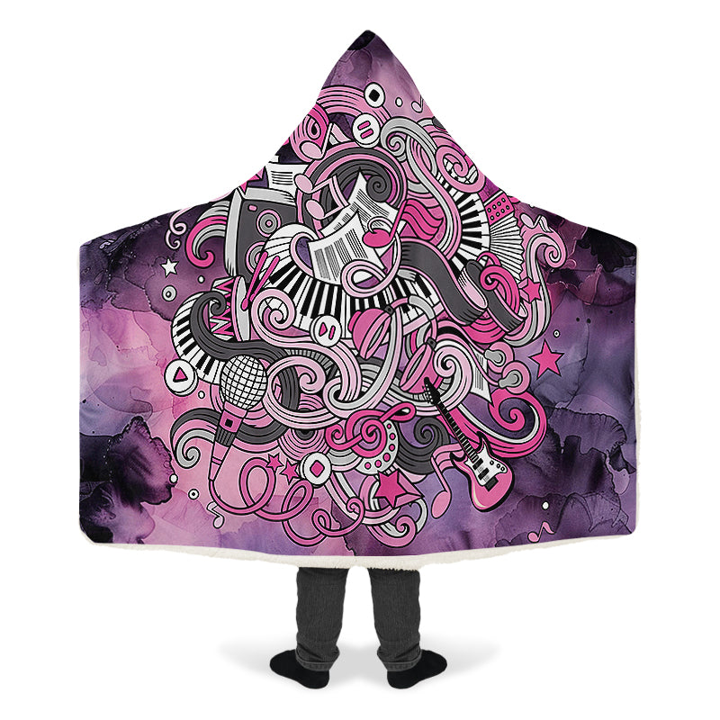 Rock Chic Hooded Blanket