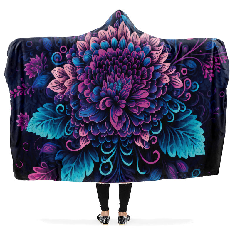 Secret Garden Hooded Blanket - Offbeat Sweetie