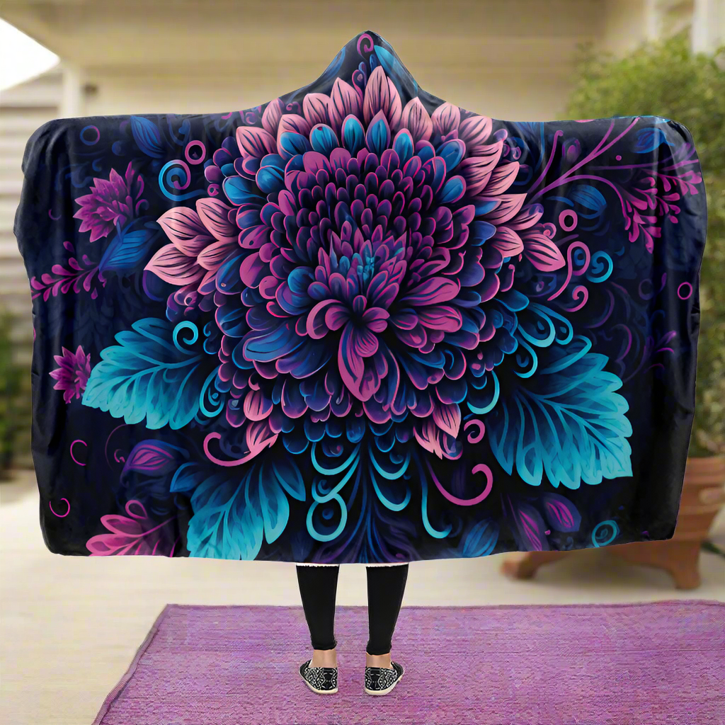 Secret Garden Hooded Blanket - Offbeat Sweetie