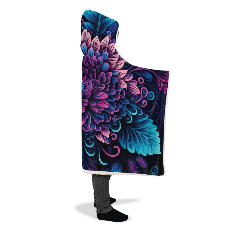 Secret Garden Hooded Blanket - Offbeat Sweetie