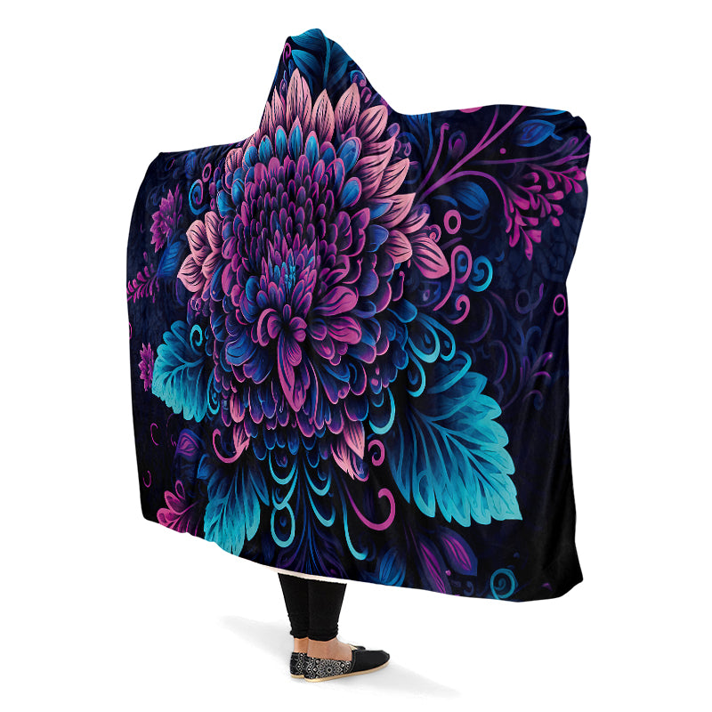 Secret Garden Hooded Blanket - Offbeat Sweetie