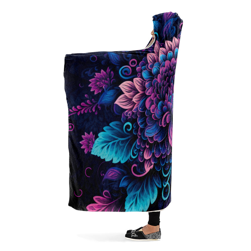 Secret Garden Hooded Blanket - Offbeat Sweetie