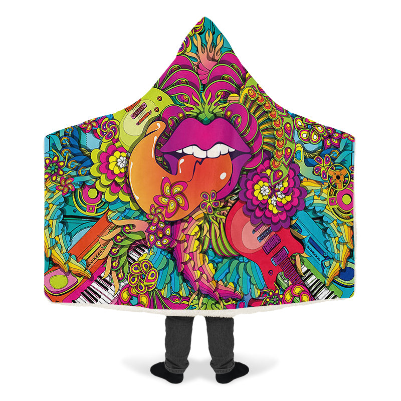 Summer Of Love Hooded Blanket