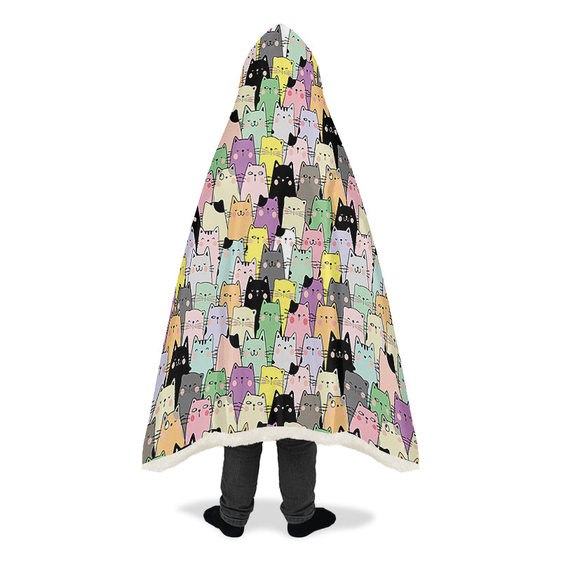 You've Got To Be Kitten Me Hooded Blanket