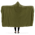 Olive Hooded Blanket