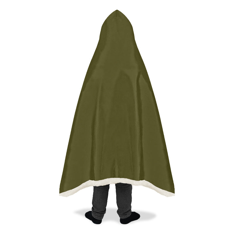 Olive Hooded Blanket