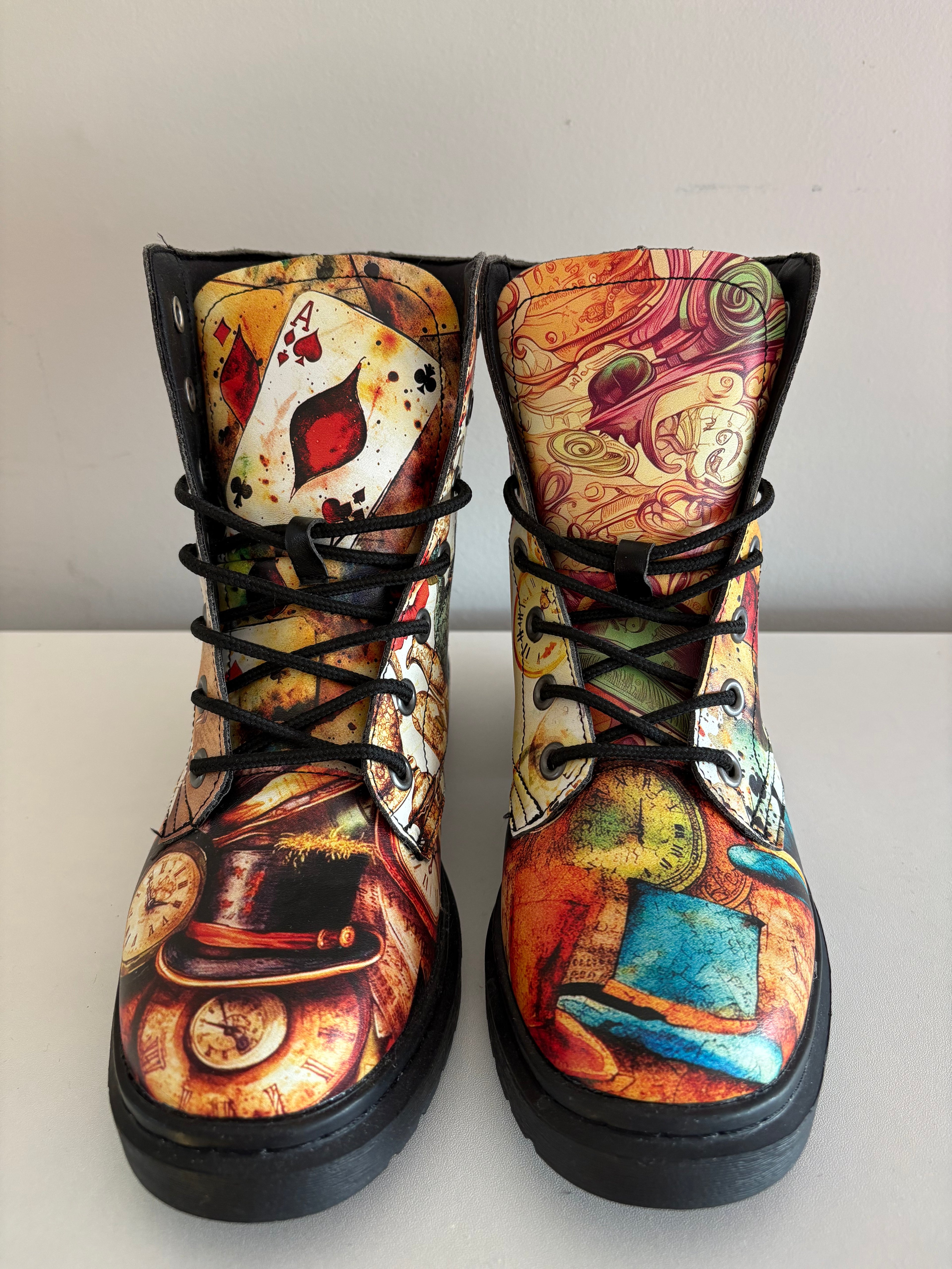 All Mad Here Boots - EU 39 / Women's US 7.5