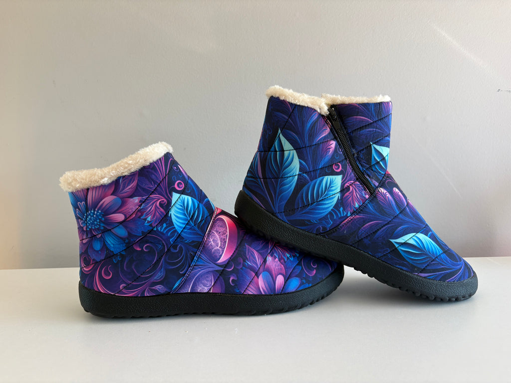 Secret Garden Faux Fur Ankle Boots - EU 44 / Women's US 11.5