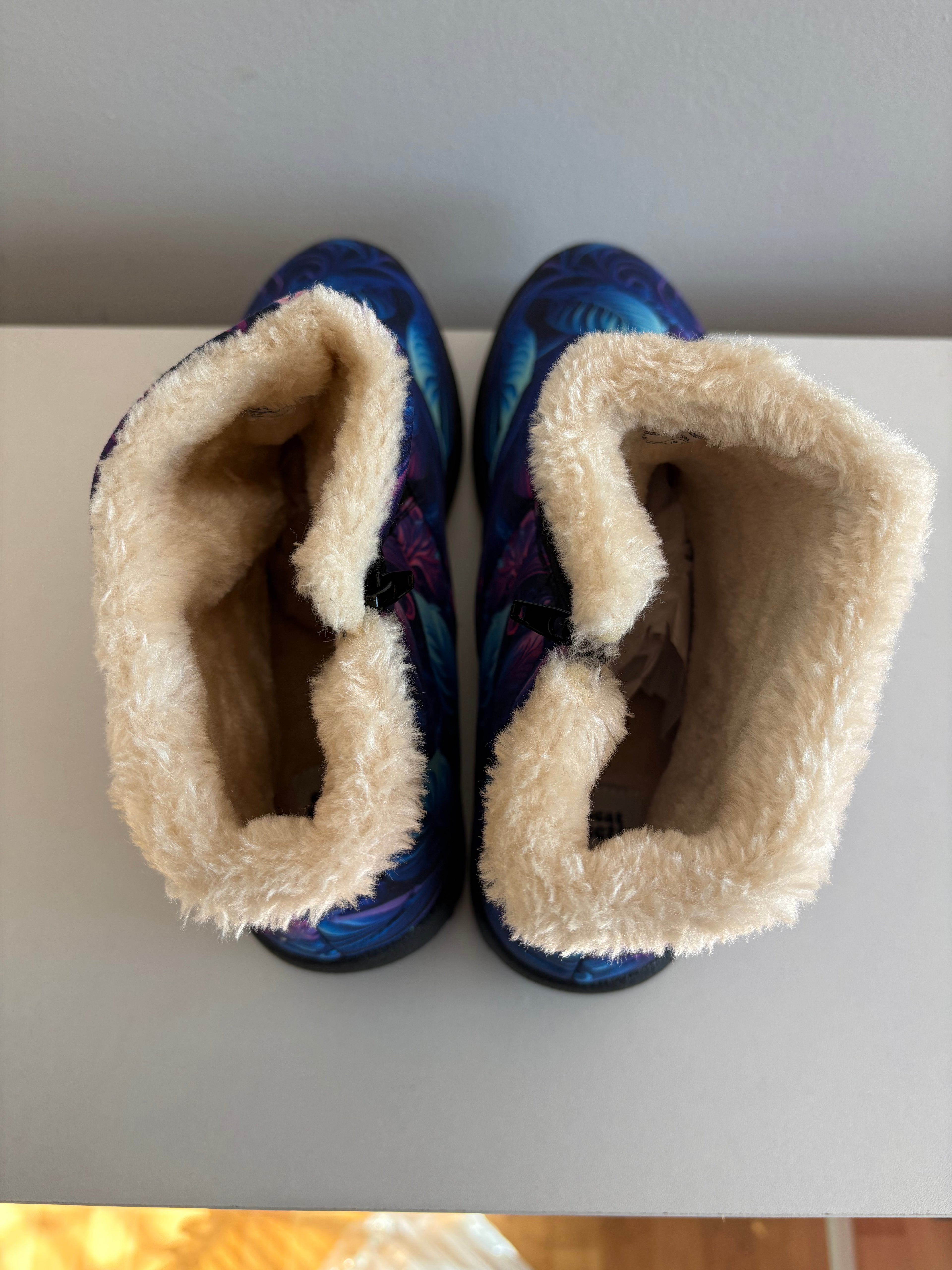 Secret Garden Faux Fur Ankle Boots - EU 44 / Women's US 11.5