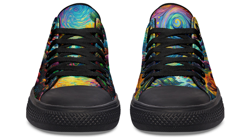 Adorable Axolotls Low Tops - Offbeat Sweetie