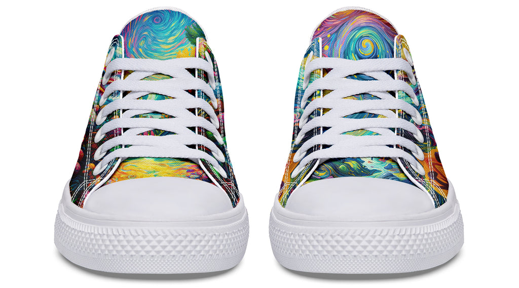 Adorable Axolotls Low Tops - Offbeat Sweetie