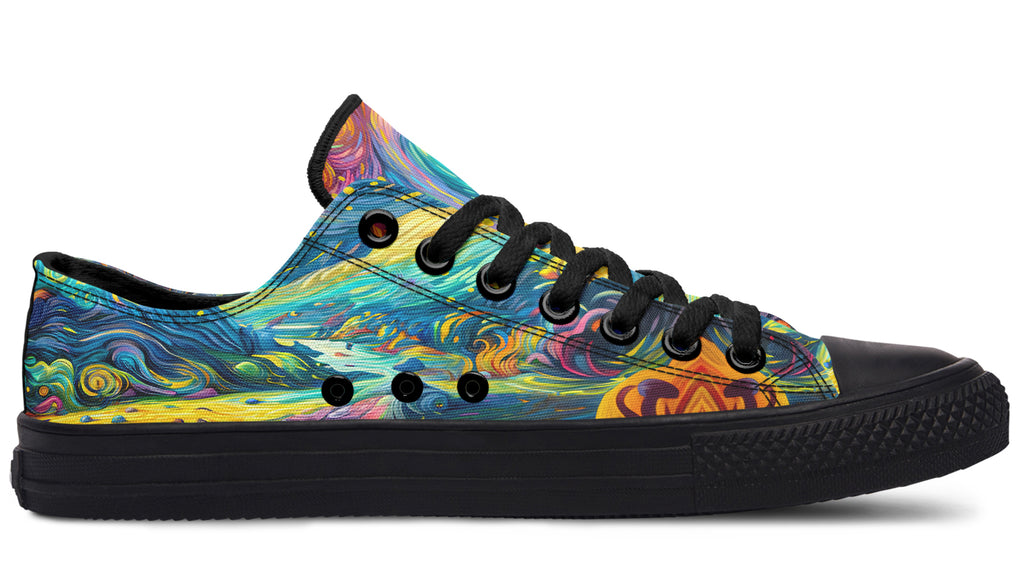 Adorable Axolotls Low Tops - Offbeat Sweetie