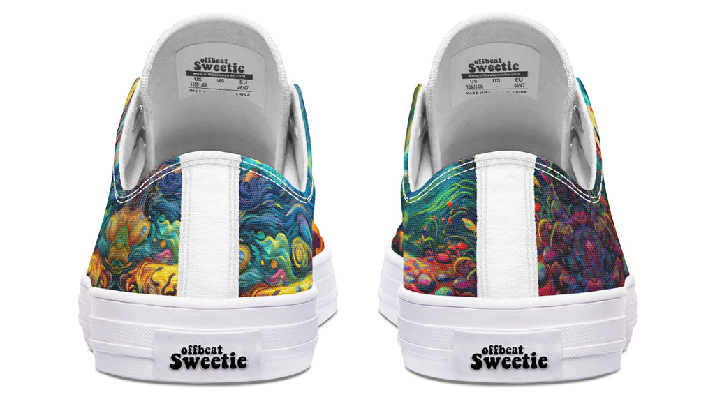 Adorable Axolotls Low Tops - Offbeat Sweetie