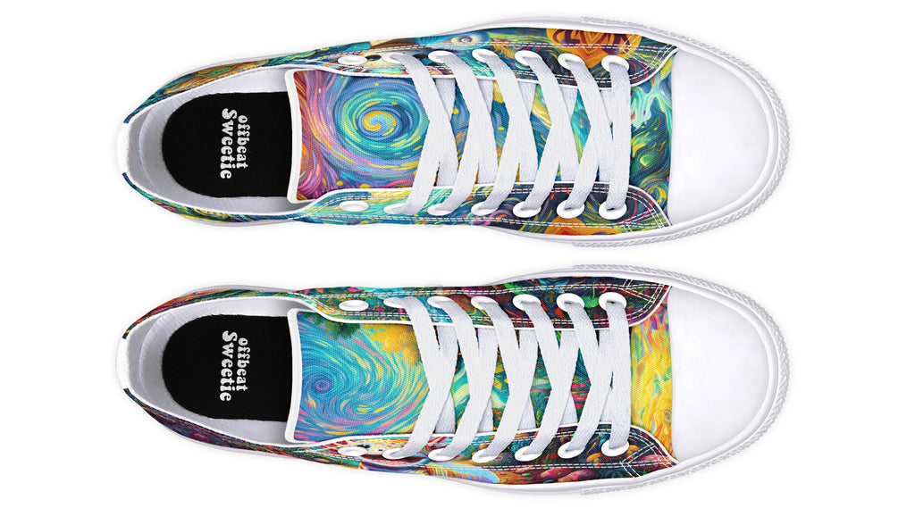 Adorable Axolotls Low Tops - Offbeat Sweetie