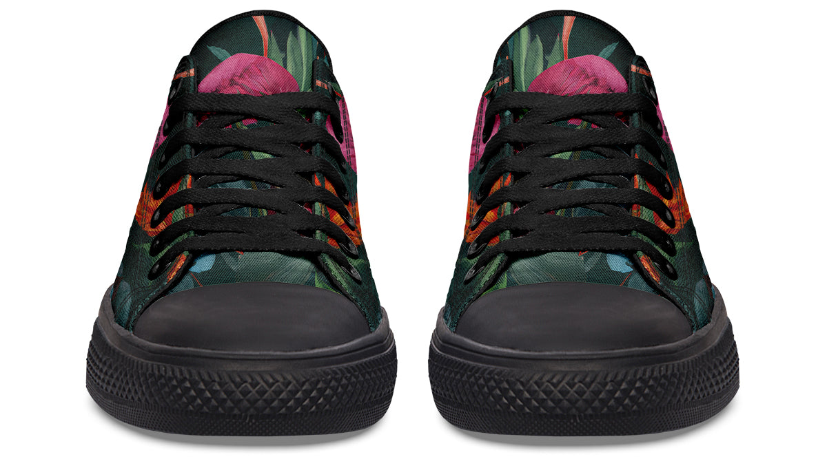 Australian Bouquet Low Tops - Offbeat Sweetie