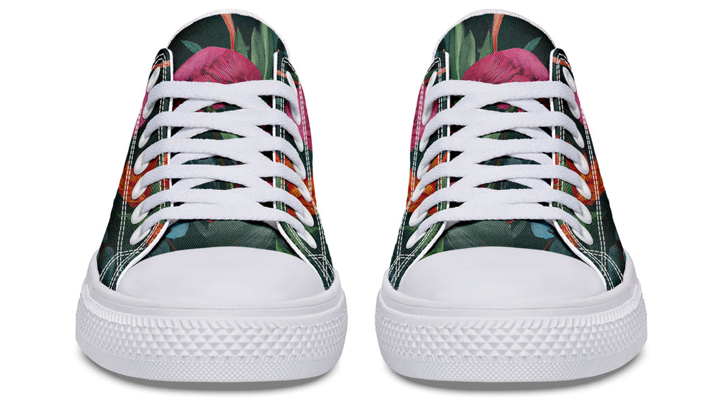 Australian Bouquet Low Tops - Offbeat Sweetie