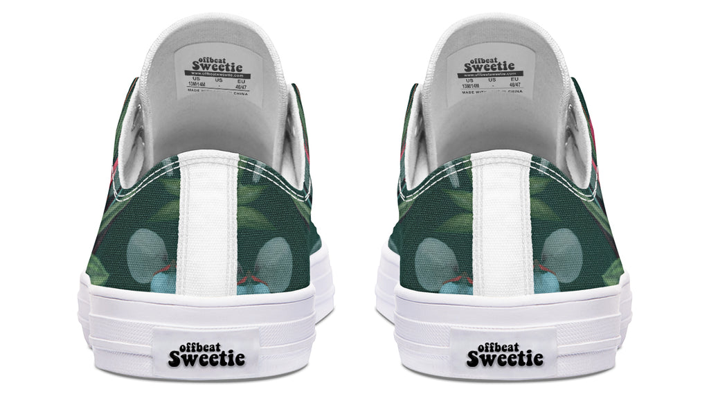 Australian Bouquet Low Tops - Offbeat Sweetie