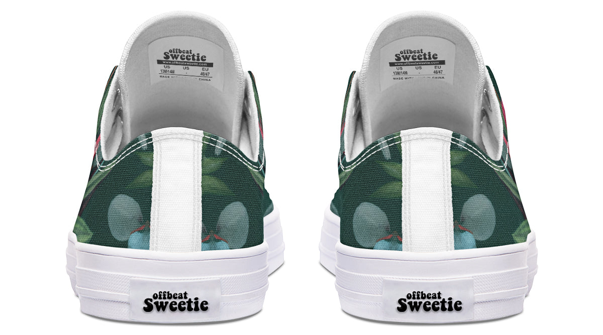Australian Bouquet Low Tops - Offbeat Sweetie
