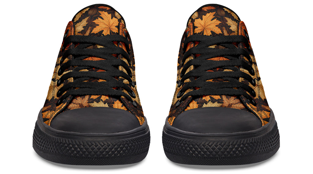 Autumn Leaves Low Tops (Wide)