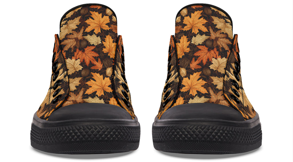 Autumn Leaves Low Tops (Wide)