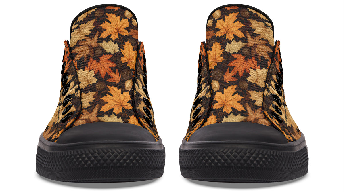 Autumn Leaves Low Tops (Wide)