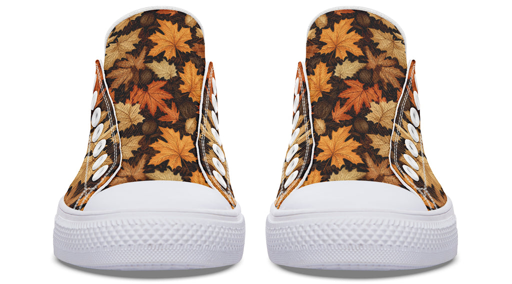 Autumn Leaves Low Tops (Wide)