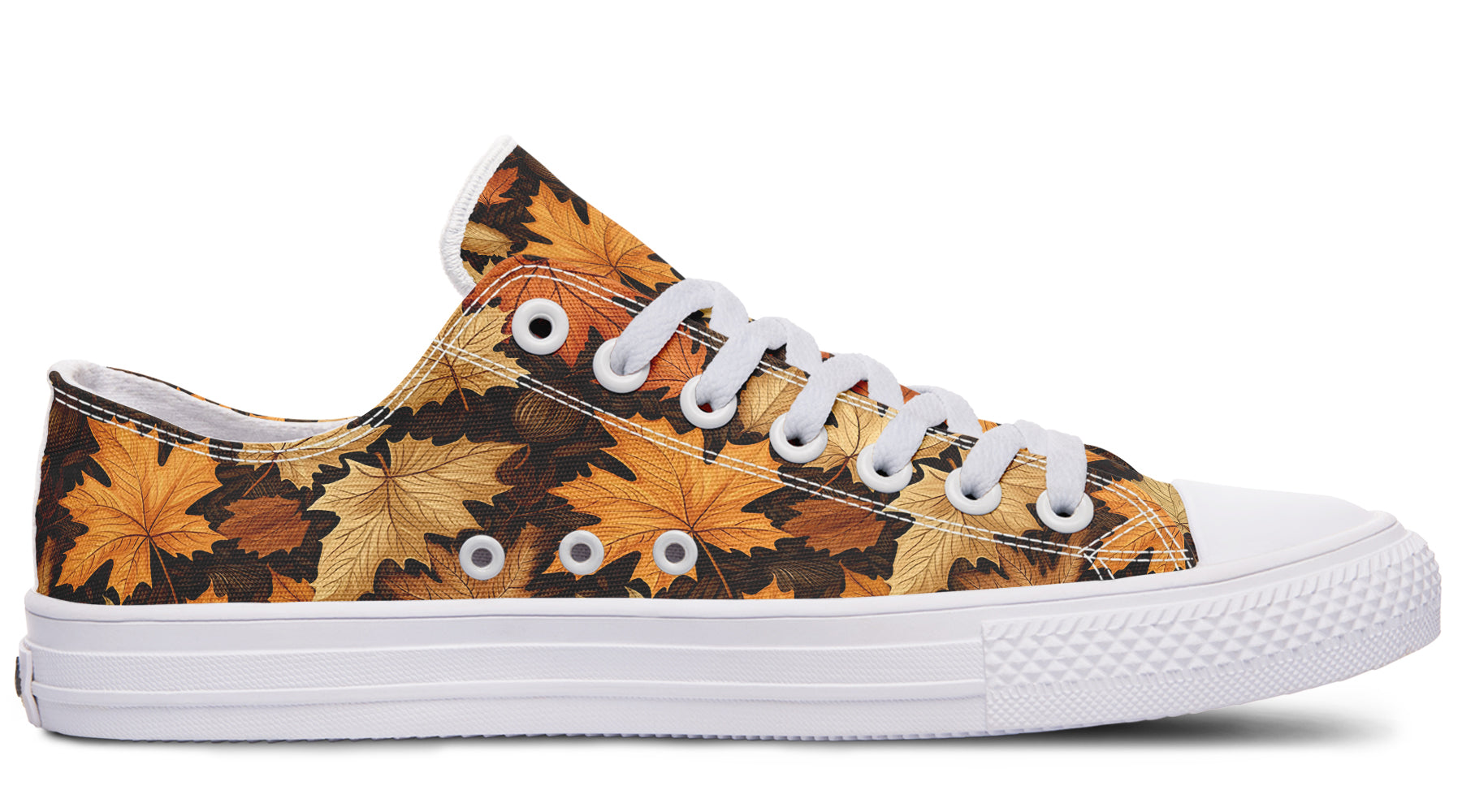 Autumn Leaves Low Tops (Wide)