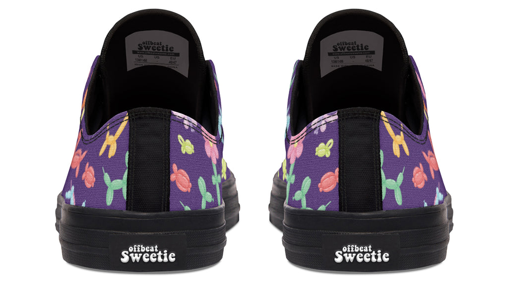 Balloon Animals Low Tops - Offbeat Sweetie