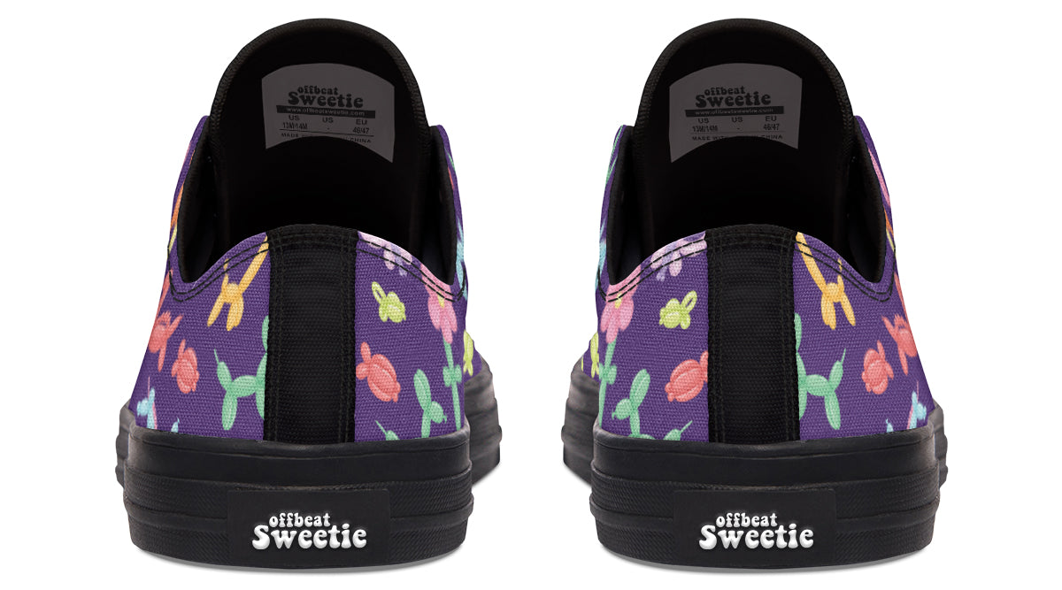 Balloon Animals Low Tops - Offbeat Sweetie
